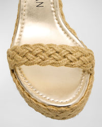 Brada Metallic Espadrilles