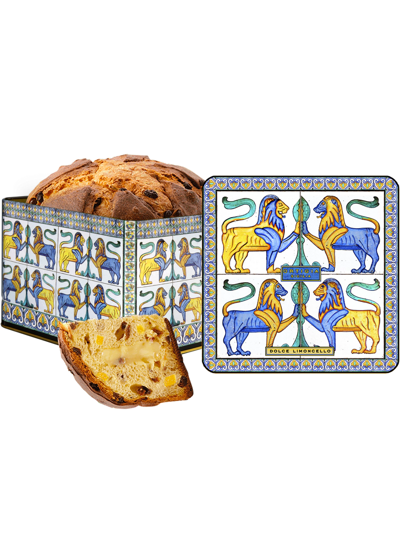 Lemon Panettone in Tin