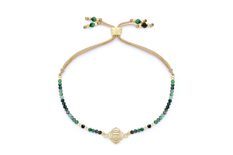 Chakra Gold Bracelet