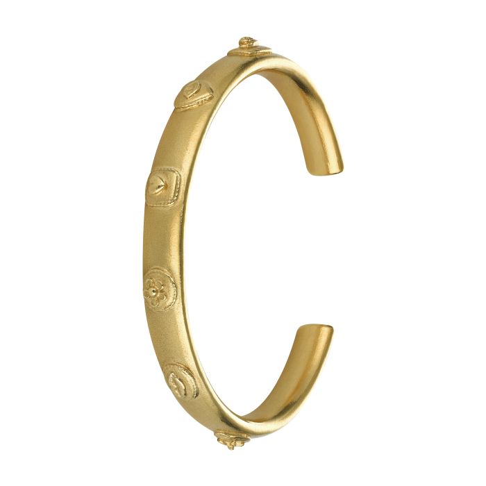 Gratitude for Nature Open Cuff Bangle