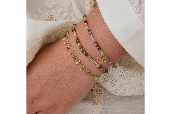 Kea 3 Layer Gemstone Bracelet
