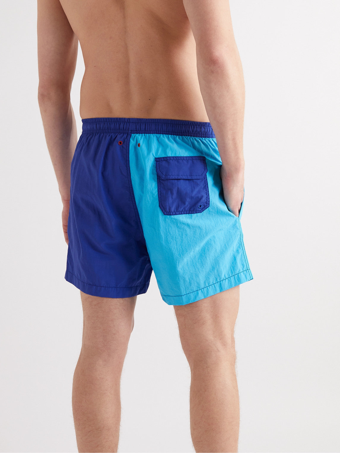 The Classic Men's Swim Short - Cobalt x Cerulean Blue