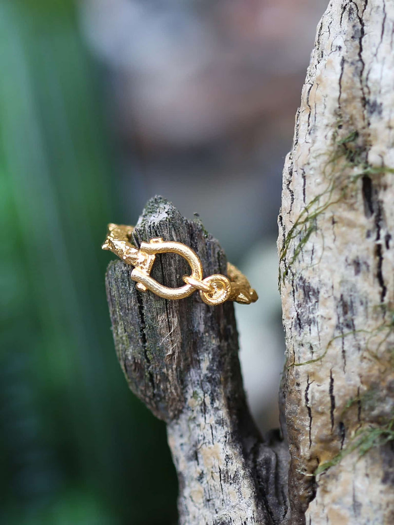 Aged Boatyard Link Ring