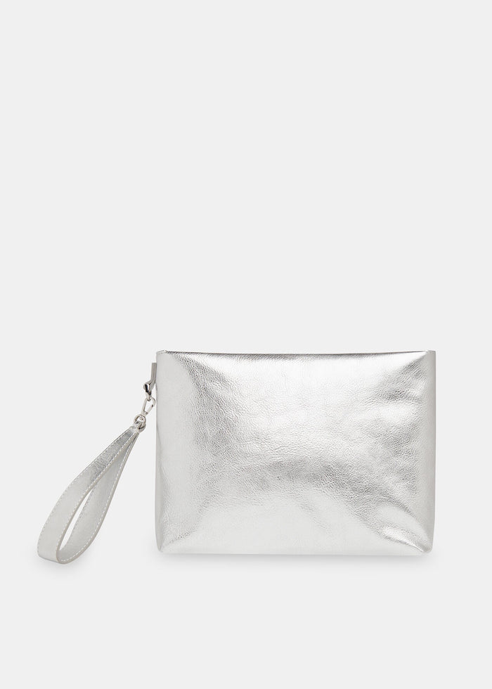 Avah Zip Top Clutch