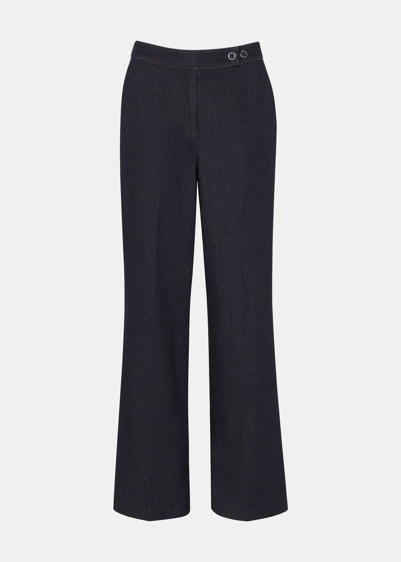 Joanna Denim Straight Trouser