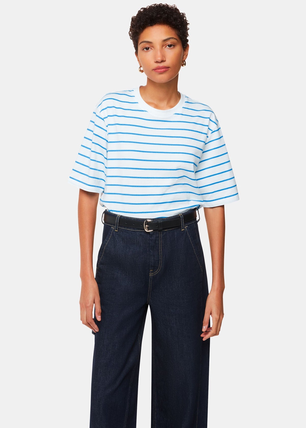 Stripe Short Sleeve T-Shirt