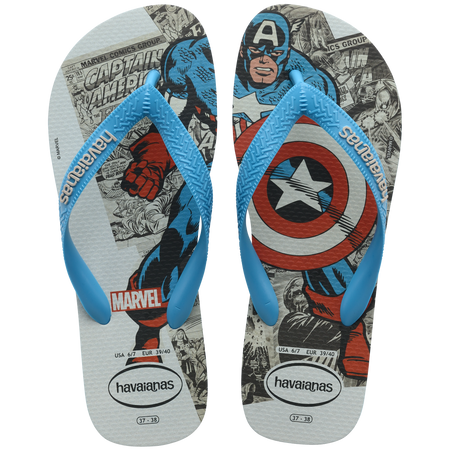 Boys Marvel Captain America Flip Flop