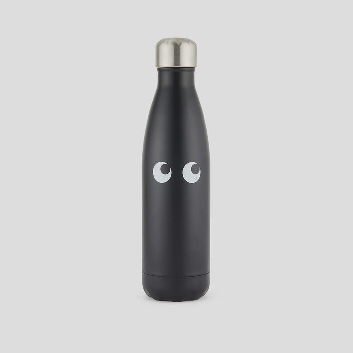 EYES Water Bottle Stainless Steel in Black