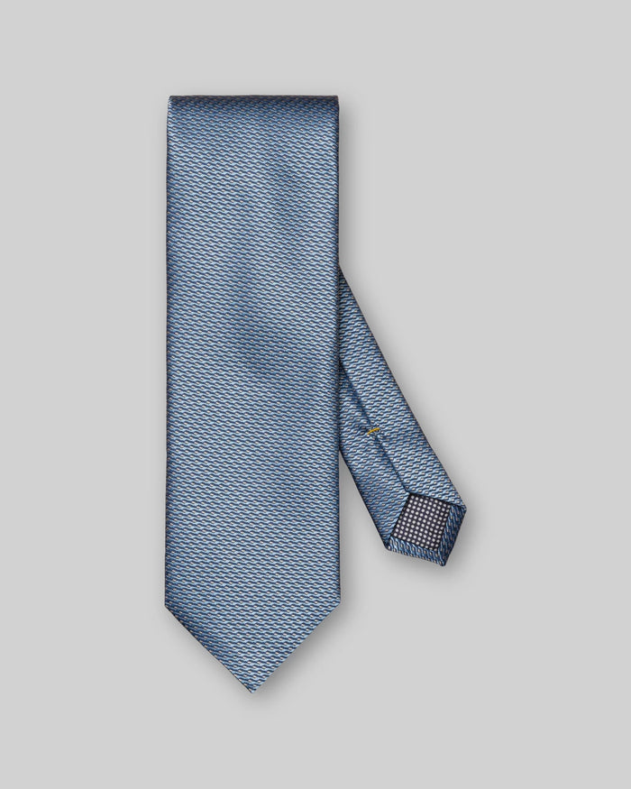 Diamond Geometric Silk Tie