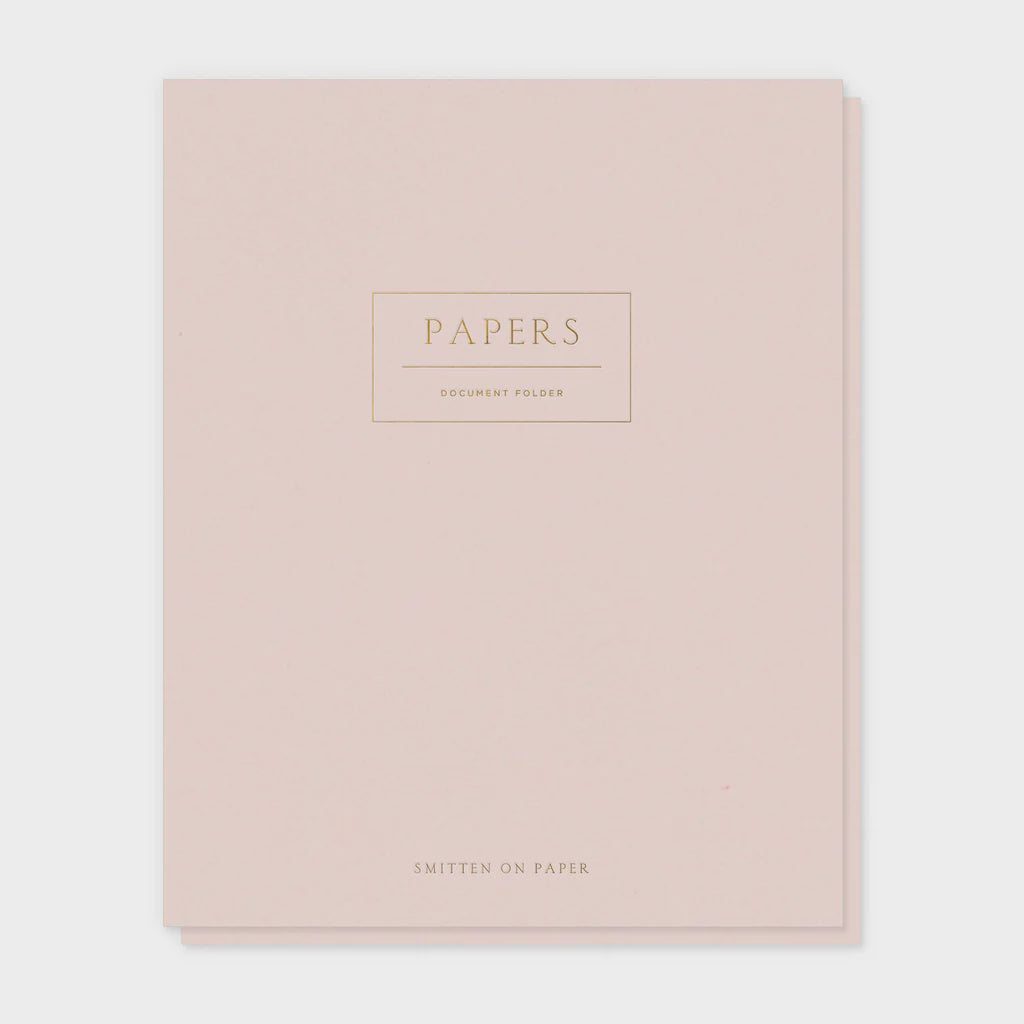 Document Folders in Blush