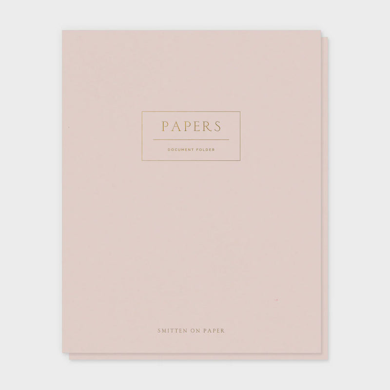 Document Folders in Blush