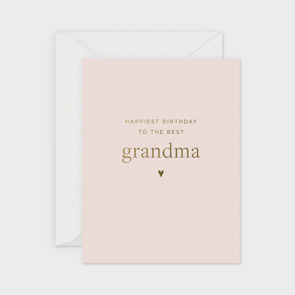 Grandma Birthday Greeting Card- Single Card