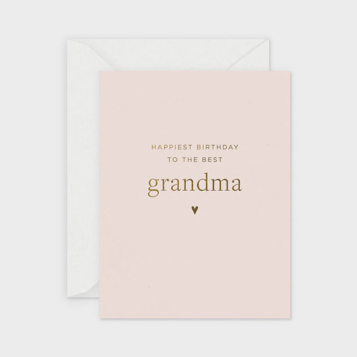 Grandma Birthday Greeting Card- Single Card