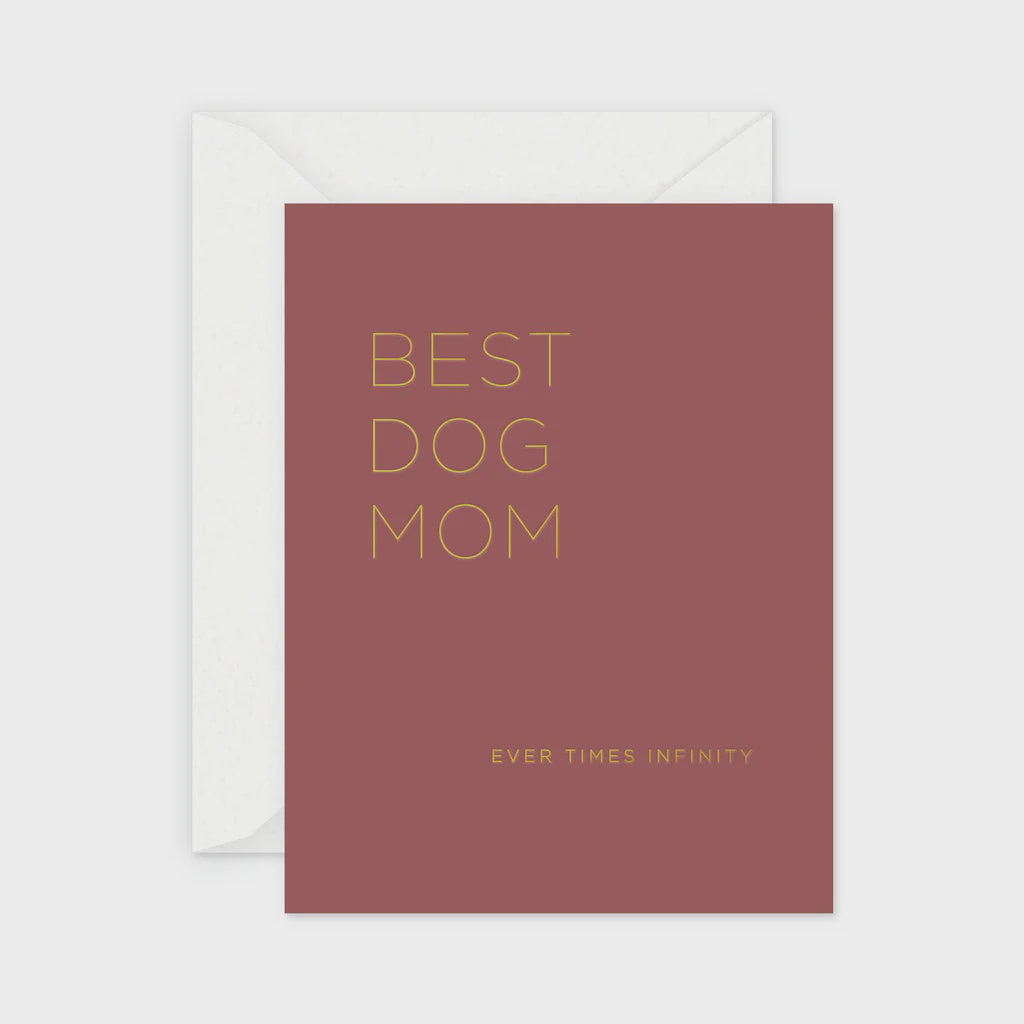 Dog Mom Greeting Card