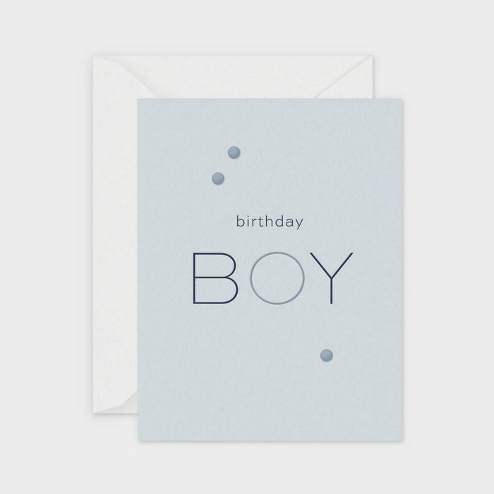 Birthday Boy Greeting Card- Single