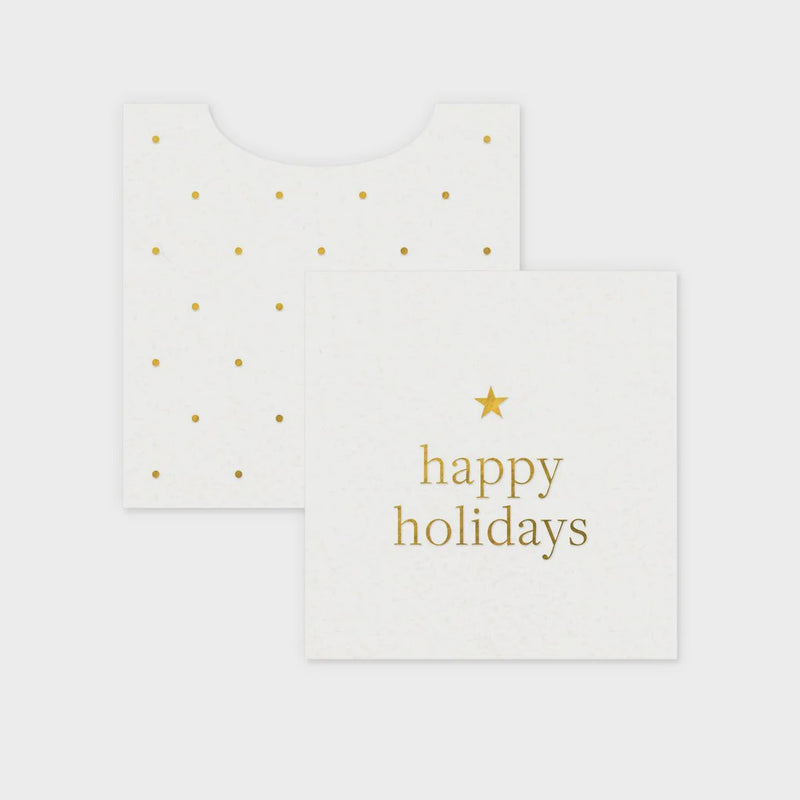 Happy Holidays Mini Enclosure- Single Card