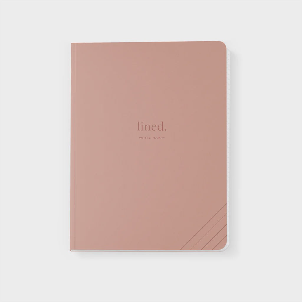 Lined Composition Notebook in Pink