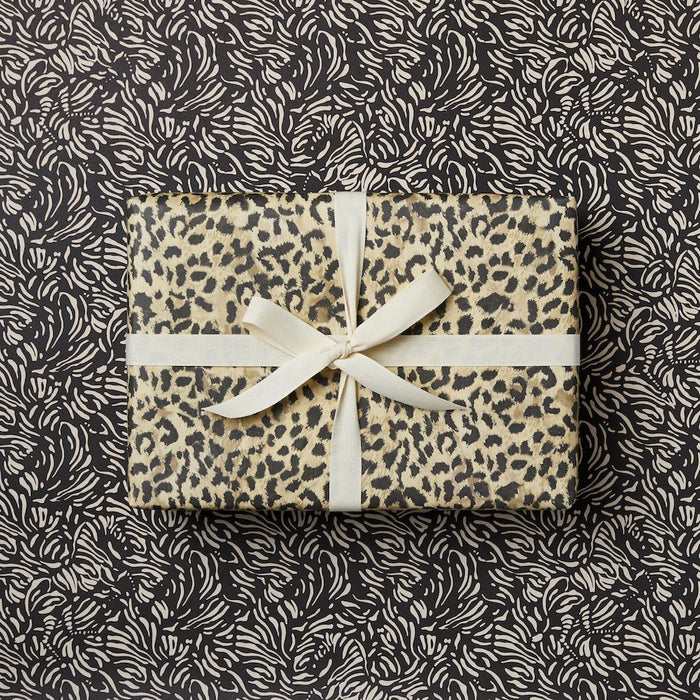 L & L Hidden Zebra & Vintage Leopard Gift Wrap