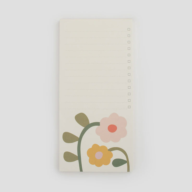 Multi Floral List Pad