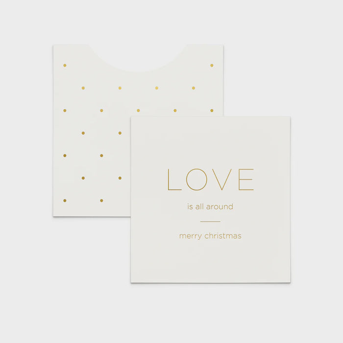 Love Is All Around Mini Enclosure- Single Card