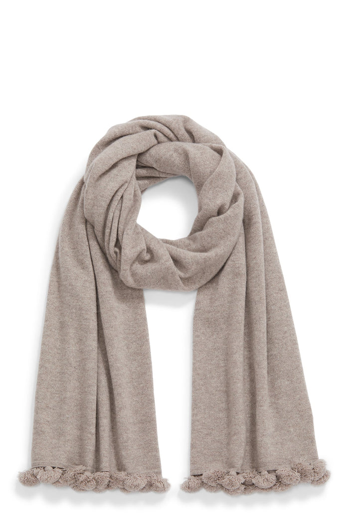 Cashmere Scarf with Tassel
