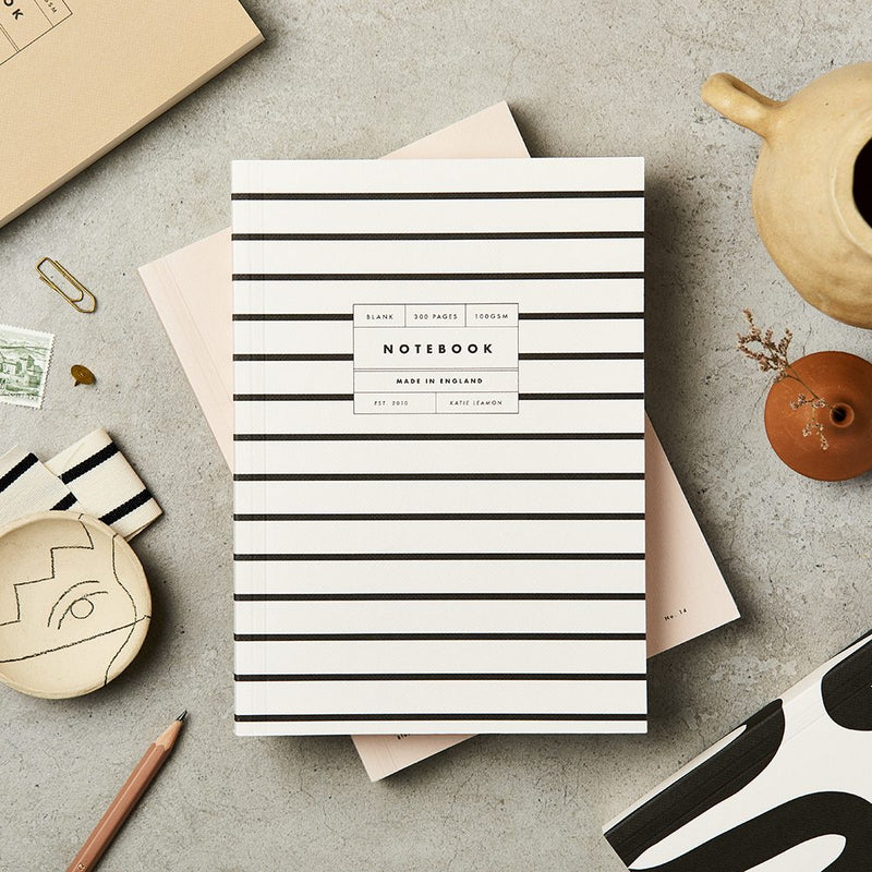 Vol 21: B&W Stripe Notebook