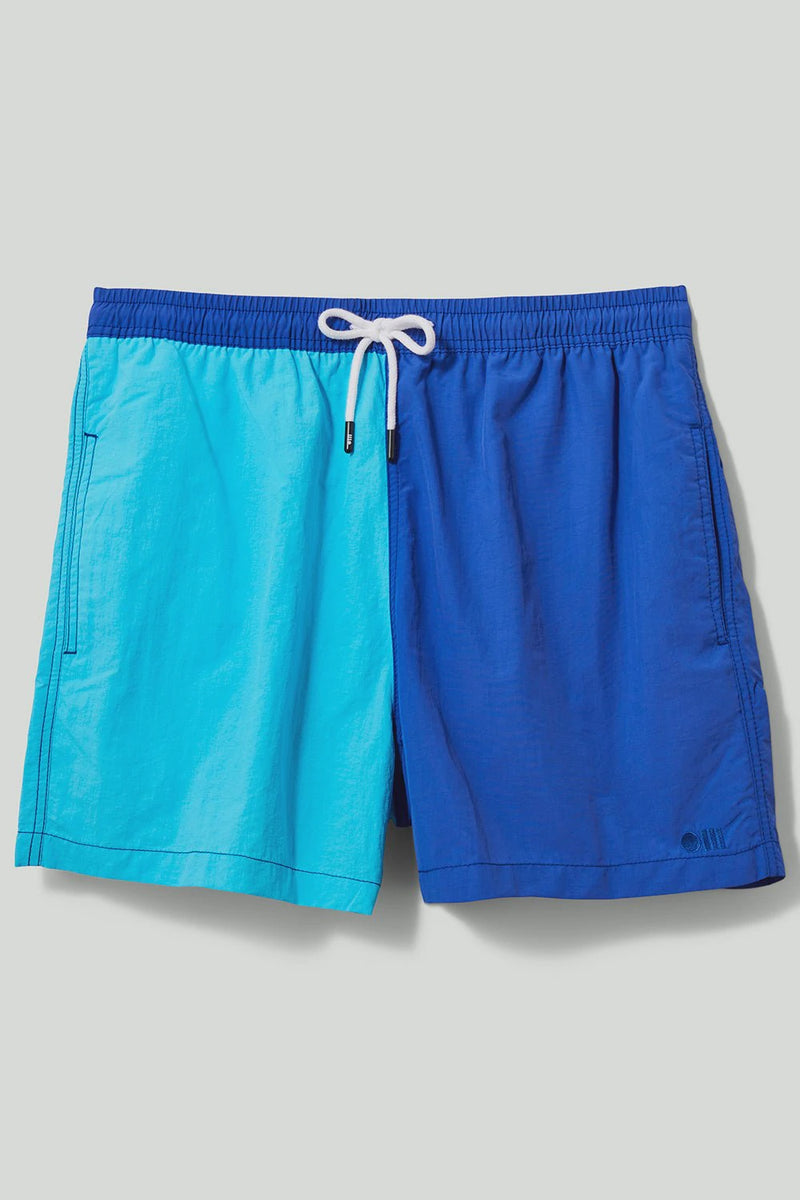 The Classic Men's Swim Short - Cobalt x Cerulean Blue